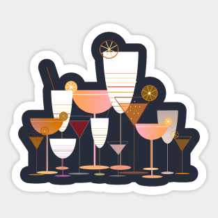 Cocktail bar Sticker